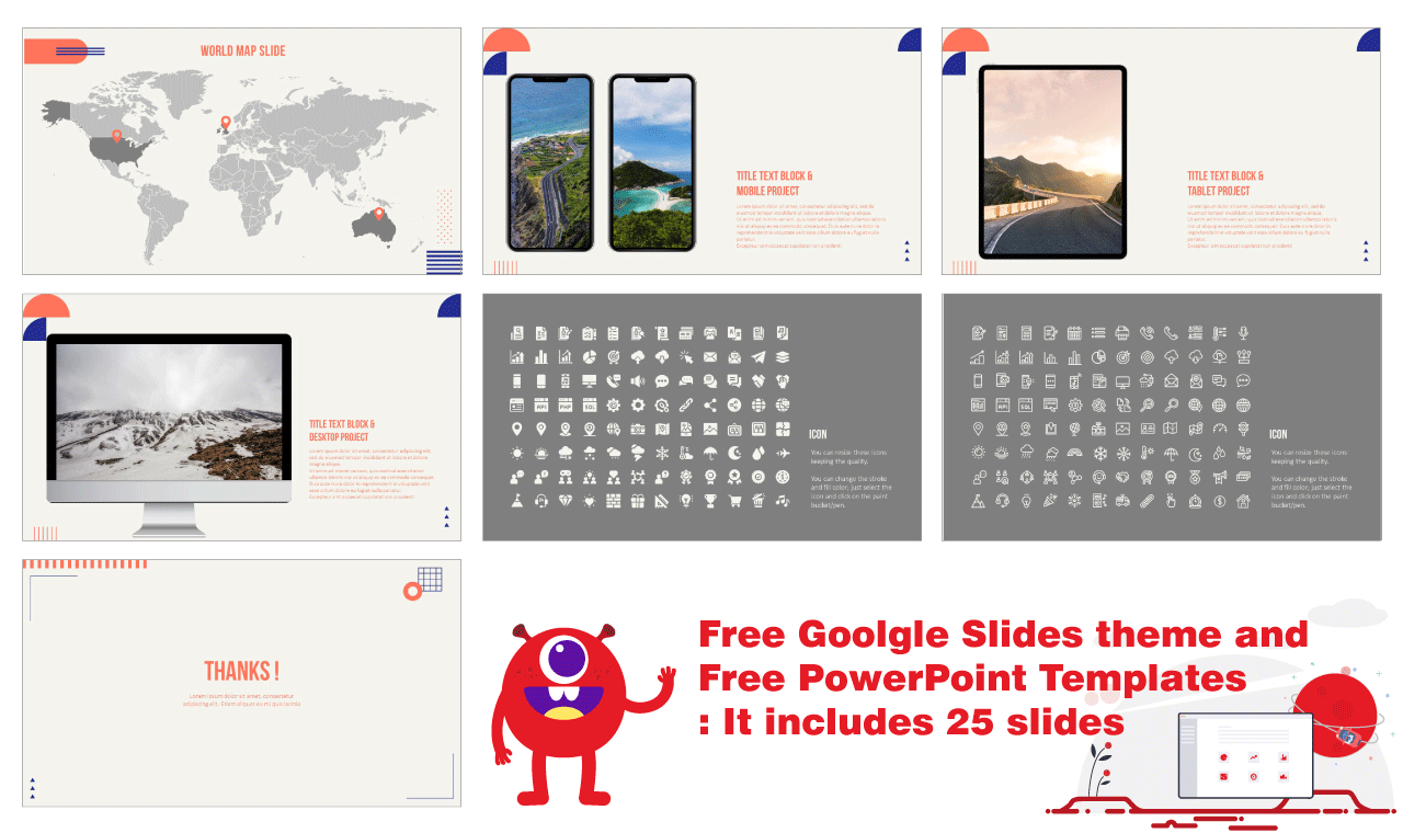 My Travel Story Presentation Backgorund Design PowerPoint Templates Google Slides Themes Free download