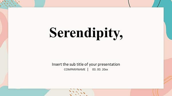 Serendipity Portfolio Presentation Design Free PowerPoint Templates and Google Slides Themes