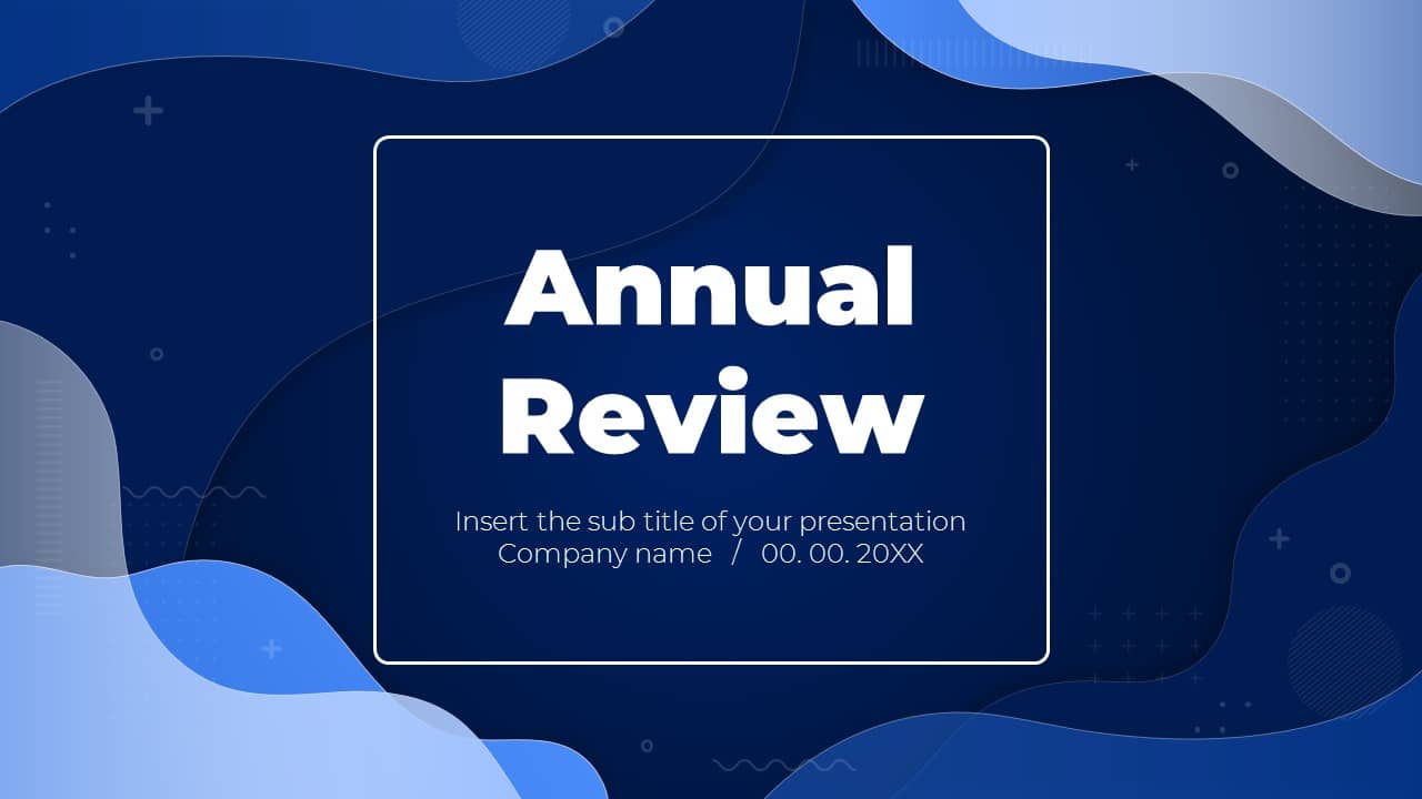 annual business review presentation ppt free download