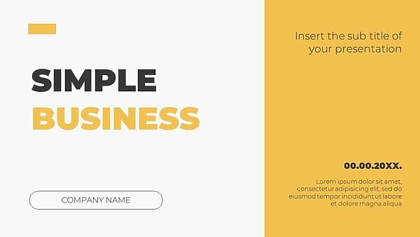 Business Free PowerPoint Template and Google Slides Theme