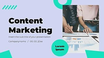Content Marketing Free Google Slides Theme and PowerPoint Template