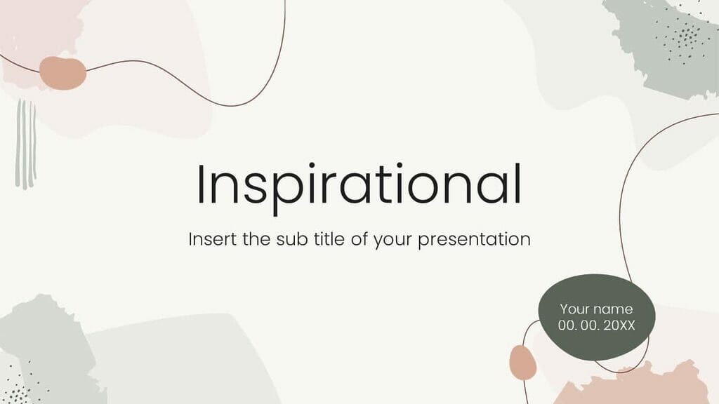 Creative presentation - Free PowerPoint template Google Slides theme