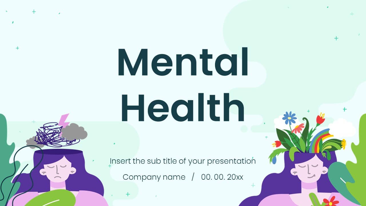  Free Downloadable Powerpoint Templates For Mental Health PRINTABLE 