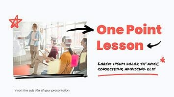 One Point Lesson Free PowerPoint Template and Google Slides Theme