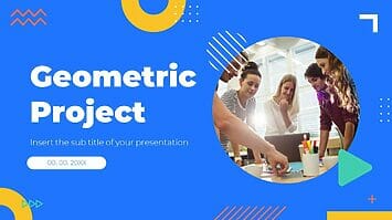 Geometric Project Free PowerPoint Template and Google Slides Theme