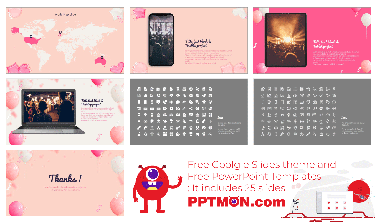 Happy Birthday Free Powerpoint Template And Google Slides Theme