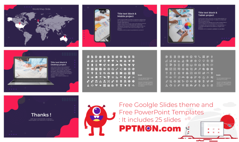 Marketing Business Free PowerPoint Template And Google Slides Theme