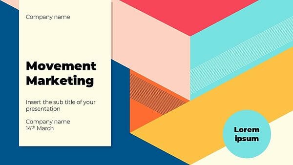 Movement Marketing Free PowerPoint Template and Google Slides Theme