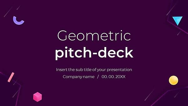 Tech pitch deck Free PowerPoint Template and Google Slides Theme