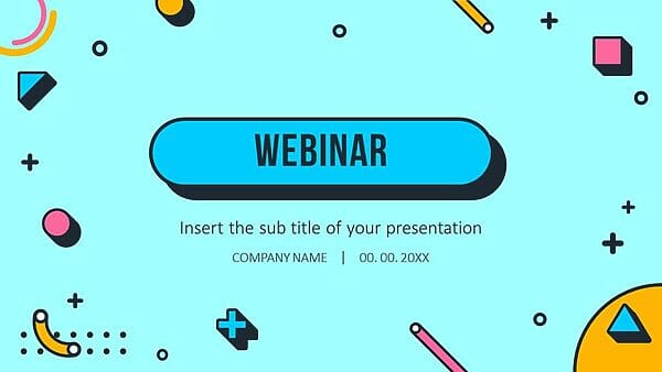 Webinar Free Google Slides Theme and PowerPoint Template
