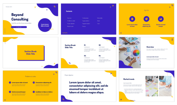 Beyond Consulting Free PowerPoint Template And Google Slides Theme