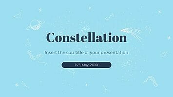 Constellation Free PowerPoint Template and Google Slides Theme