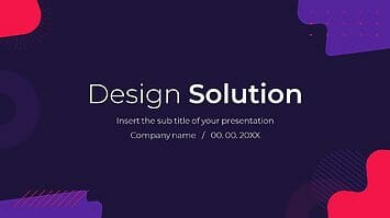 Design Solution Free PowerPoint Template and Google Slides Theme