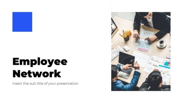 Employee Network Free PowerPoint Template and Google Slides Theme