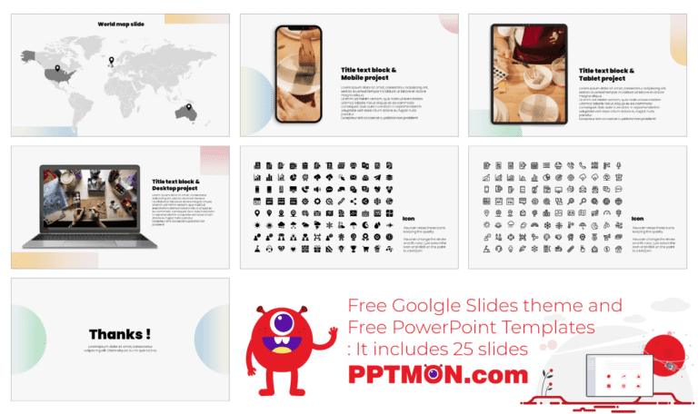 Gradient Design Free PowerPoint Template and Google Slides Theme