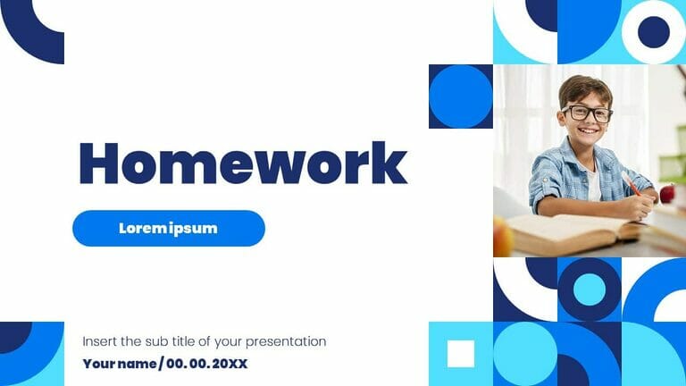 Homework - Free Powerpoint templates and Google Slides themes