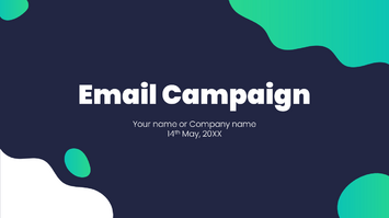 Email Campaign Free PowerPoint Template and Google Slides Theme