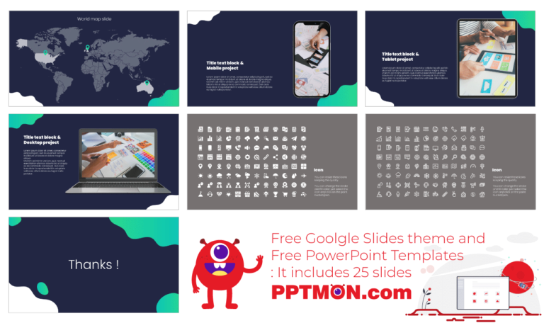 Email Campaign Free PowerPoint Template and Google Slides Theme
