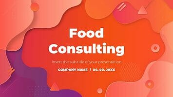 Food Consulting Free PowerPoint Template and Google Slides Theme