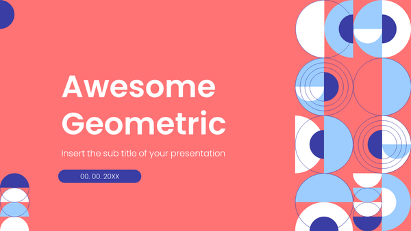 Awesome Geometric Free PowerPoint Template and Google Slides Theme