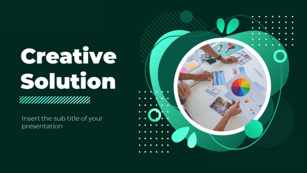 Creative Solution Free PowerPoint Template and Google Slides Theme