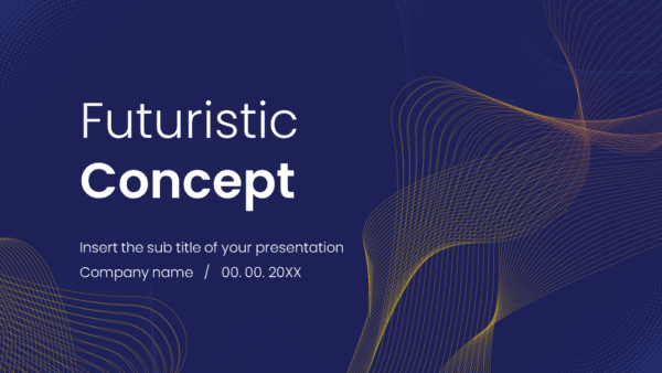 Futuristic Concept Free PowerPoint Template and Google Slides Theme