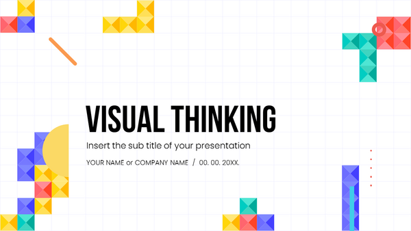 Visual Thinking Free PowerPoint Template and Google Slides Theme