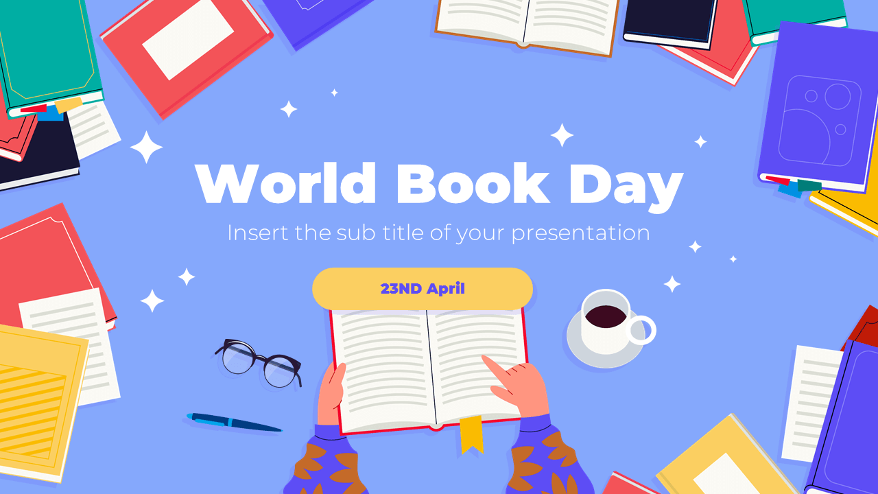 Book Day Free Powerpoint Template And Google Slides Theme