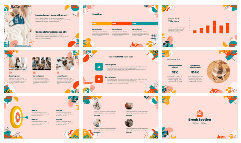 Craft Workshop Free PowerPoint Template And Google Slides Theme