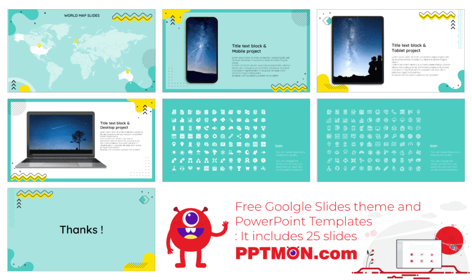 Trend Newsletter Free PowerPoint Template and Google Slides Theme