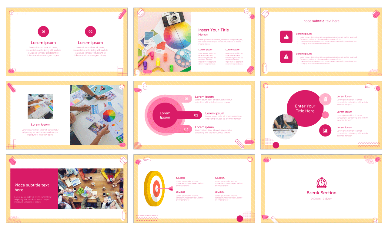 Creative Inspiration PowerPoint Template Google Slides Theme Free download