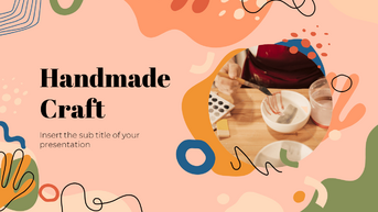 Handmade Powerpoint Natural Pattern - Free Powerpoint templates and Google Slides themes