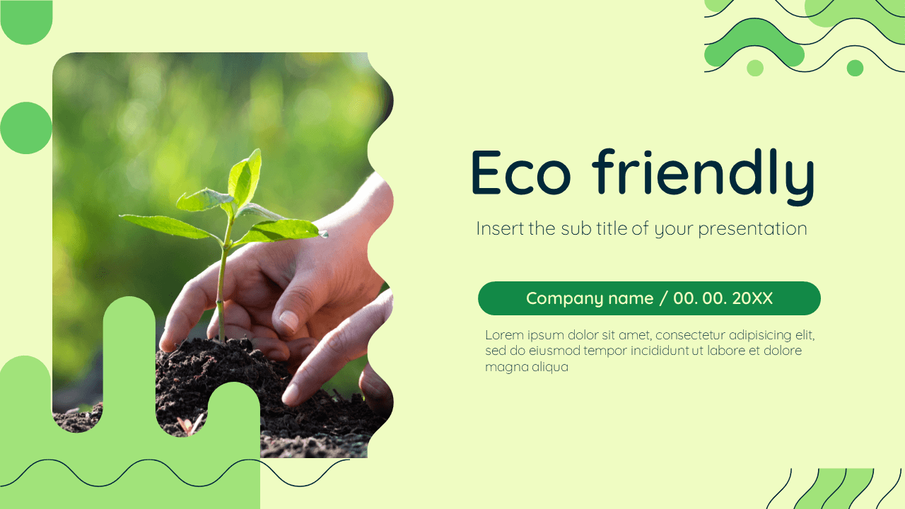 Eco-friendly Free PowerPoint Templates and Google Slides Themes
