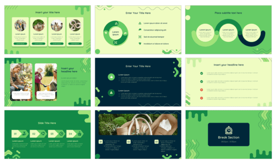 Eco-friendly Free PowerPoint Template and Google Slides Theme