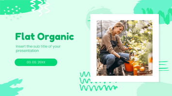 Flat Organic Free PowerPoint Template and Google Slides Theme