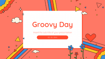 Groovy Day Free PowerPoint Template and Google Slides Theme