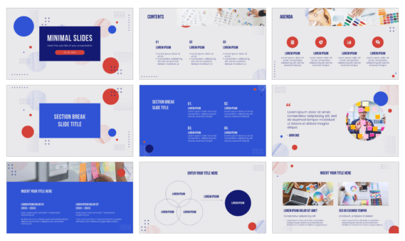 Minimal Slides Free PowerPoint Template and Google Slides Theme