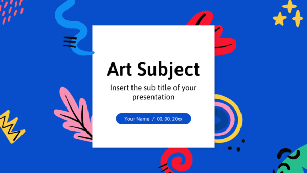 Art Subject Free PowerPoint Templates and Google Slides Themes