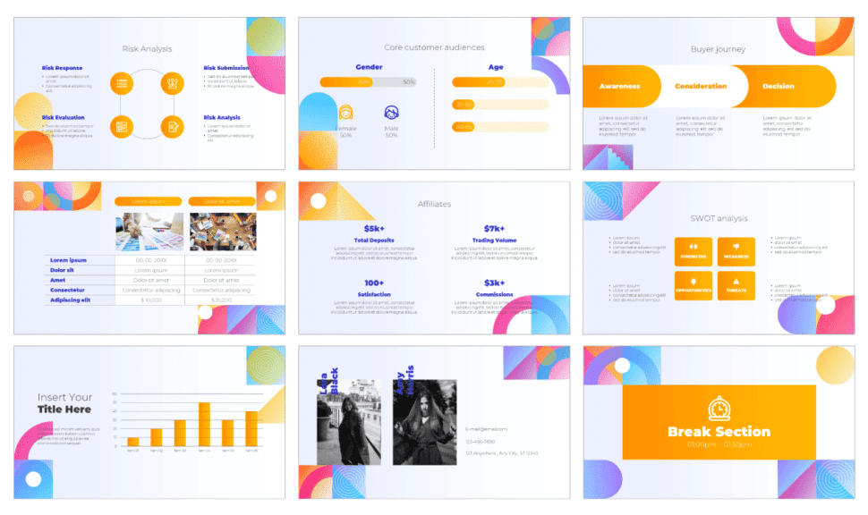 Marketing Plan Free PowerPoint Template And Google Slides Theme