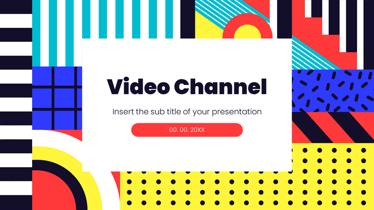 Creative presentation - Free PowerPoint template Google Slides theme