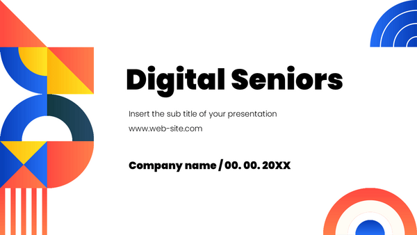 Digital Seniors Free PowerPoint Templates and Google Slides Themes