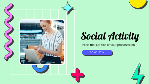 Social Activity Free PowerPoint Templates and Google Slides Themes