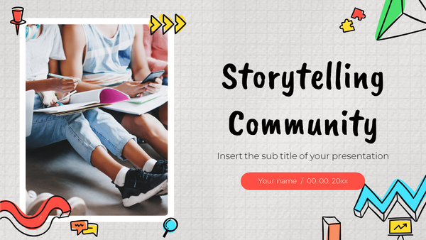 Storytelling Community Free PowerPoint Templates and Google Slides Themes