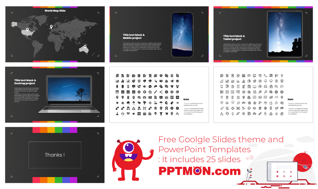LGBT Marketing Presentation background design Free PowerPoint Templates Google Slides Themes