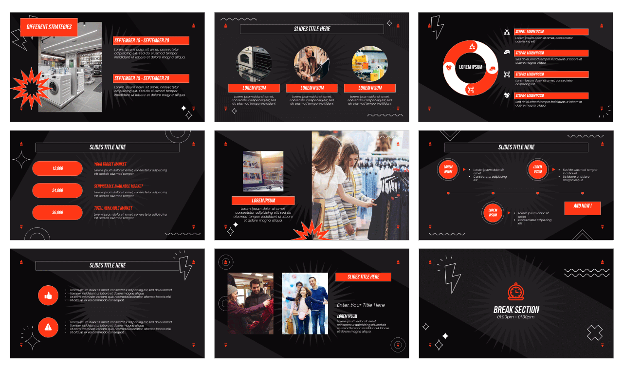 Black Friday 2021 PowerPoint Templates Google Slides Themes Free download