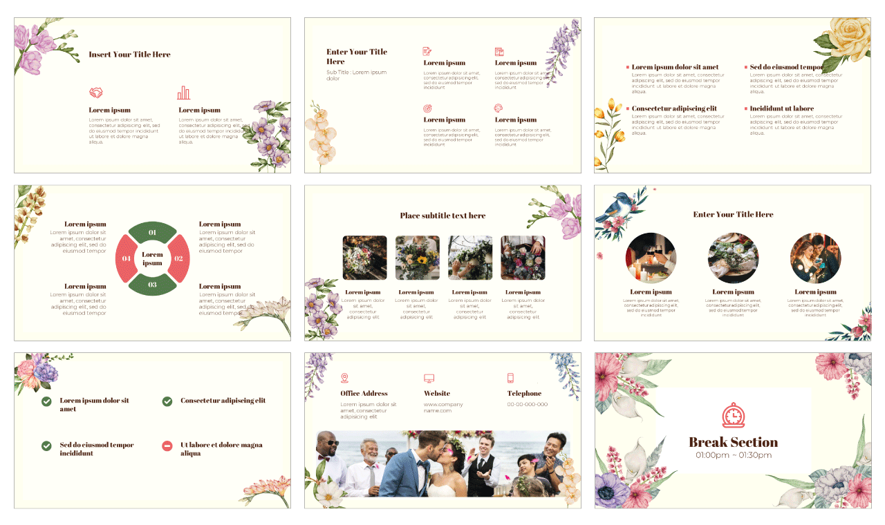 Greeting Card Free PowerPoint Template and Google Slides Theme Inside Greeting Card Template Powerpoint