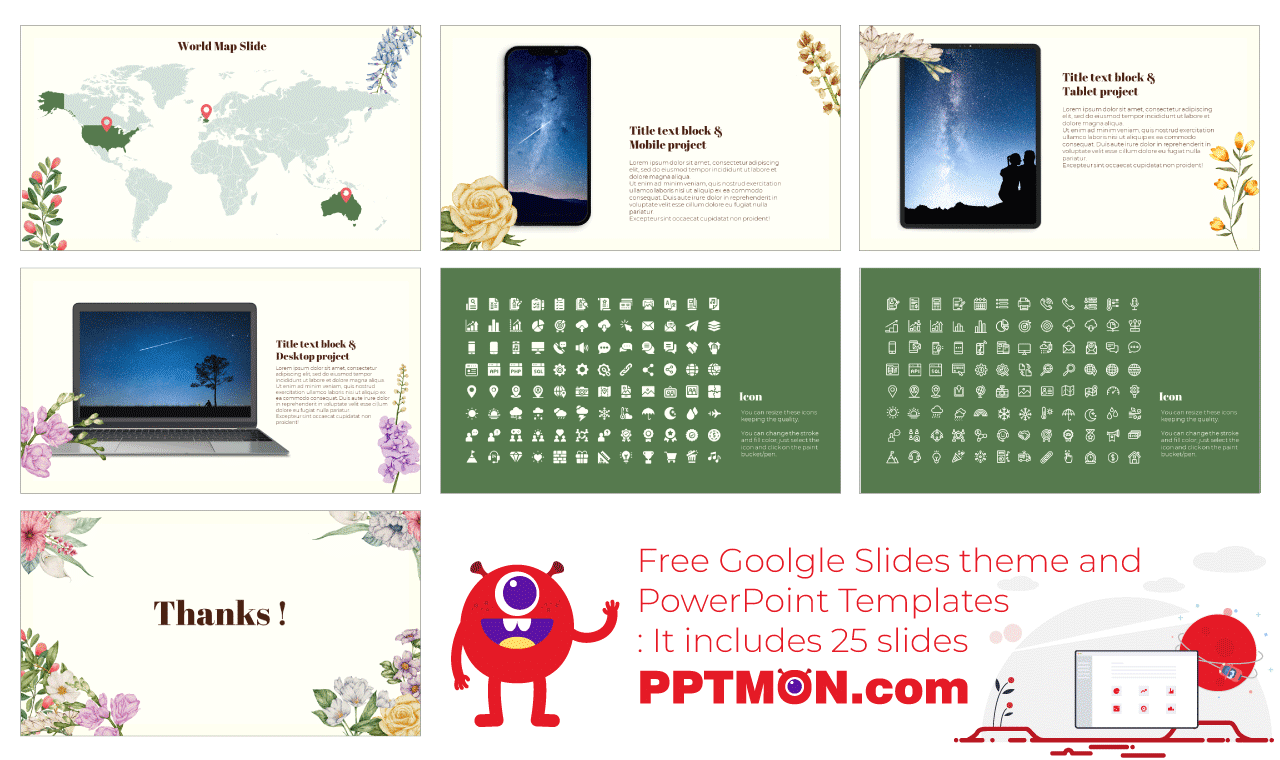 Greeting Card Free PowerPoint Template and Google Slides Theme Inside Greeting Card Template Powerpoint