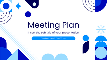 Meeting Plan Free PowerPoint Templates and Google Slides Themes