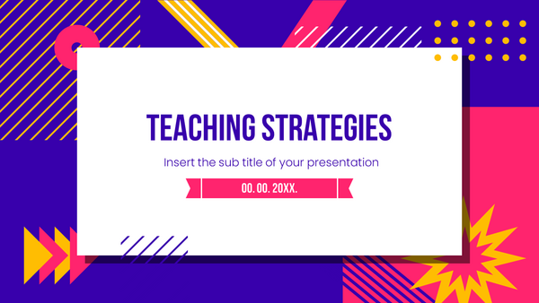 Teaching Strategies Free PowerPoint Templates and Google Slides Themes