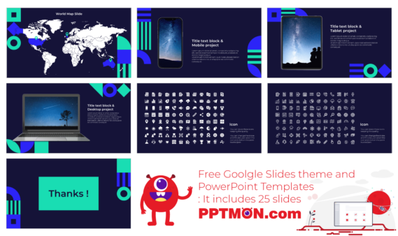 Work Environment Free PowerPoint Template and Google Slides Theme